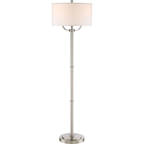 Quoizel VVBY9362BN Broadway Three Light Floor Lamp, Brushed Nickel Alternate Image.jpg