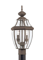 Generation Lighting 8229EN-71 Lancaster Two Light Outdoor Post Lantern, Antique Bronze Alternate Image.jpg