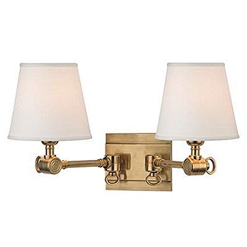 Hudson Valley 6232-AGB Hillsdale Two Light Wall Sconce, Aged Brass Alternate Image.jpg