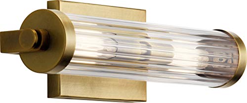 Kichler 45648NBR Azores Two Light Wall Sconce, Natural Brass Alternate Image.jpg