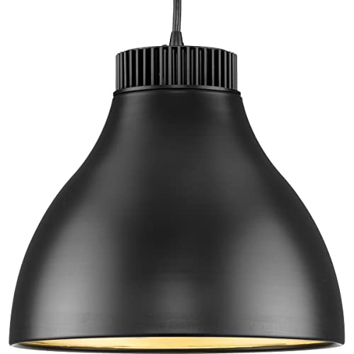 Progress P500372-31M-30 Radian LED Collection  Modern Matte Black Metal Pendant Alternate Image.jpg