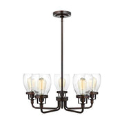 Generation Lighting 3214505-710 Belton Five Light Chandelier, Bronze Alternate Image.jpg