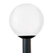Generation Lighting 8254EN3-68 Outdoor Globe One Light Outdoor Post Lantern, White Plastic Alternate Image.jpg
