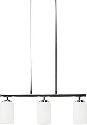 Generation Lighting 66160EN3-05 Oslo Three Light Island Pendant, Chrome Alternate Image.jpg