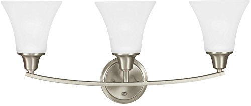 Generation Lighting 4413203EN3-962 Metcalf Three Light Wall / Bath, Brushed Nickel Alternate Image.jpg