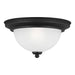 Generation Lighting 77063-112 Geary One Light Flush Mount, Midnight Black Alternate Image.jpg