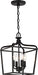 Minka-Lavery 4445-66A Laurel Estate Four Light Foyer/Semi Flush, Coal Alternate Image 2.jpg