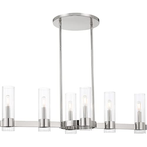 Minka-Lavery 3896-77 Vernon Place Six Light Island Pendant, Chrome Alternate Image.jpg