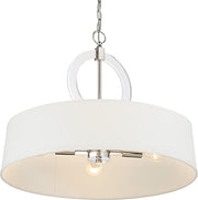 Minka-Lavery 2151-613 Cape Coral Four Light Pendant, Polished Nickel Alternate Image.jpg