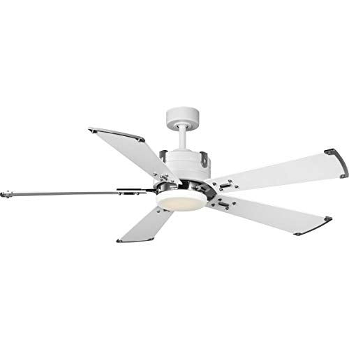 Progress P250021-028-30 Glenfalls Collection 5-Blade Reversible White 56-Inch AC Motor LED Transitional Ceiling Fan Alternate Image.jpg