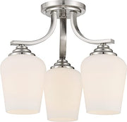 Minka-Lavery 4926-84 Shyloh Three Light Semi Flush / Chandelier, Brushed Nickel Alternate Image 2.jpg