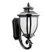 Kichler 9041BK Salisbury One Light Outdoor Wall Mount, Black Alternate Image.jpg