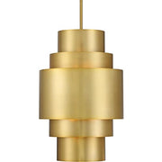 Minka-Lavery 2533-695 Spyglass Terrace Three Light Pendant, Soft Brass Alternate Image.jpg