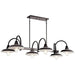 Kichler 52408WZC Marrus Six Light Linear Chandelier, Weathered Zinc Alternate Image 4.jpg