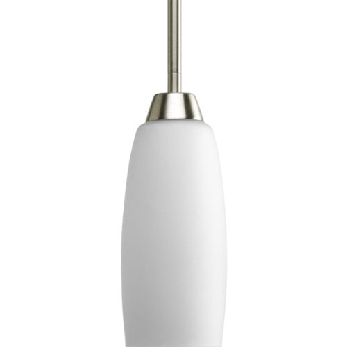 Progress P5167-09 Wisten Collection One-Light Brushed Nickel Etched Glass Modern Mini-Pendant Light Alternate Image.jpg