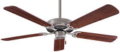 Minka-Aire F546-BS/DW Contractor 42" Ceiling Fan, Brushed Steel W/ Dark Walnut Alternate Image.jpg