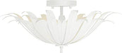 Capital Lighting 249531XW Eden Three Light Semi-Flush Mount, Textured White Alternate Image 3.jpg