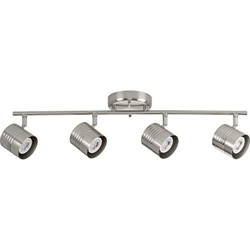 Progress P900014-009 Kitson Collection Brushed Nickel Four-Head Multi-Directional Track Alternate Image.jpg