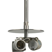 Progress P5199-09 Markor Collection Three-Light Brushed Nickel Pendant Stem Kit Alternate Image.jpg