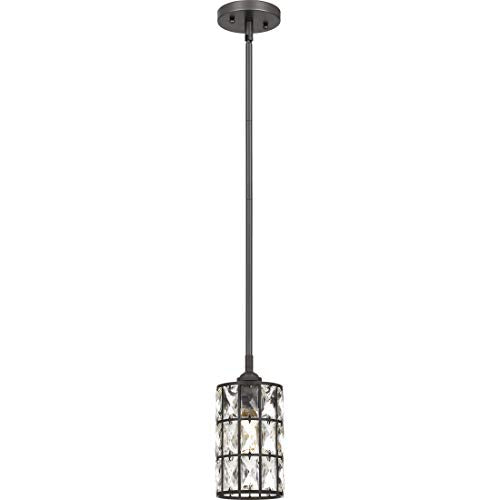 Quoizel QPP4046WT Oliver One Light Mini Pendant, Western Bronze Alternate Image.jpg