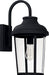 Capital Lighting 927011BK Dunbar One Light Outdoor Wall Lantern, Black Alternate Image.jpg