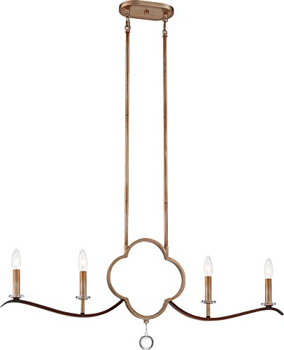 Minka-Lavery 4834-690 Ava Libertine Four Light Island Pendant, Pale Gold With Distressed Bronze Alternate Image.jpg