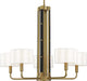 Minka-Lavery 2785-695 Chelsea Five Light Chandelier, Soft Brass Alternate Image.jpg