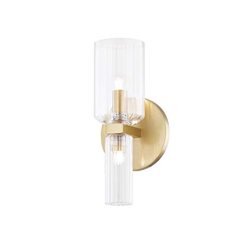 Mitzi H384301-AGB Tabitha LED Bath Bracket, Aged Brass Alternate Image.jpg