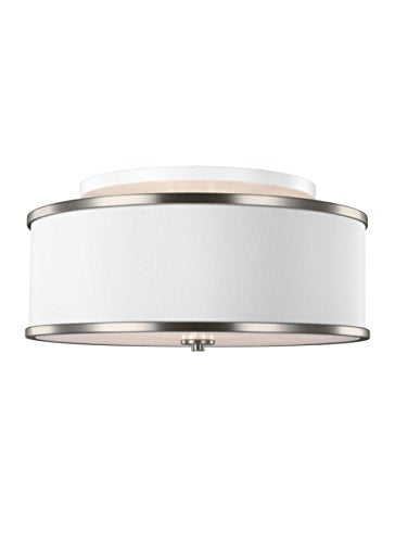 Visual Comfort Studio SF339SN Lennon Three Light Semi-Flush Mount, Satin Nickel Alternate Image.jpg