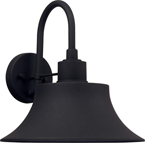 Capital Lighting 926312BK Brock One Light Outdoor Wall Lantern, Black Alternate Image.jpg