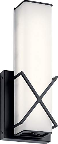 Kichler 45656MBKLED Trinsic LED Wall Sconce, Matte Black Alternate Image 3.jpg