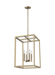 Generation Lighting 5134504EN-848 Moffet Street Four Light Hall / Foyer, Satin Brass Alternate Image.jpg