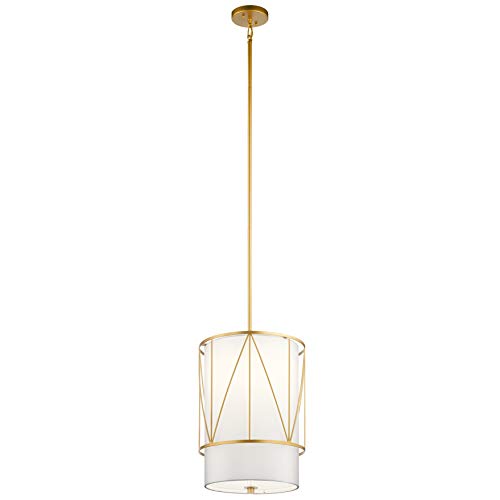 Kichler 52073CLG Birkleigh One Light Pendant, Classic Gold Alternate Image 4.jpg