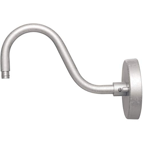 Capital Lighting 936303GV RLM Gooseneck Arm with Wall Mount Bracket, Galvanized Alternate Image.jpg