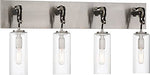Minka-Lavery 2894-691 Pullman Junction Four Light Bath, Coal With Brushed Nickel Alternate Image.jpg