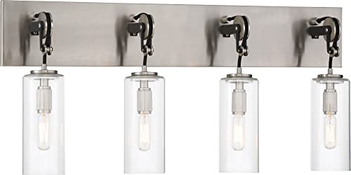 Minka-Lavery 2894-691 Pullman Junction Four Light Bath, Coal With Brushed Nickel Alternate Image.jpg