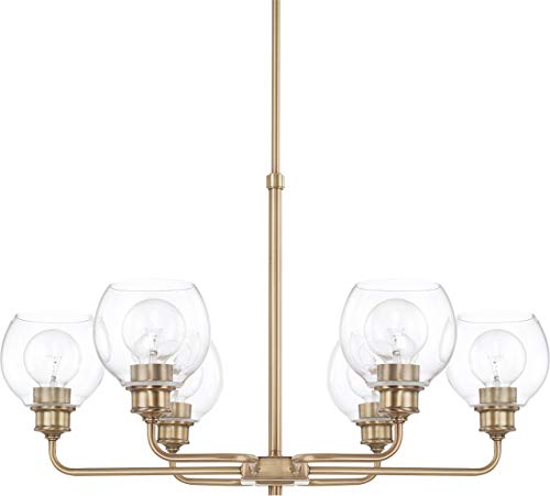 Capital Lighting 4706BB-000 Leigh Six Light Chandelier, Burnished Bronze Alternate Image.jpg