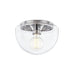 Mitzi H284501S-PN Grace One Light Flush Mount, Polished Nickel Alternate Image.jpg