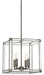 Minka-Lavery 3854-756 Langen Square Four Light Pendant, Antique Nickel (Painted) Alternate Image.jpg