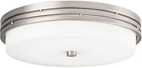 Kichler 42380NILEDR Ceiling Space LED Flush Mount, Brushed Nickel Alternate Image.jpg