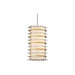 George Kovacs P1071-657-L Levels LED Mini Pendant, Polished Nickel W/Honey Gold Alternate Image.jpg