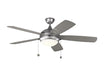 Generation Lighting 5DIW52PBSD Discus 52"Ceiling Fan, Painted Brushed Steel Alternate Image.jpg