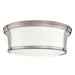 Hudson Valley 6513-SN Newport Two Light Flush Mount, Satin Nickel Alternate Image.jpg