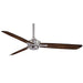 Minka-Aire F727-BN/MM Rudolph 52" Ceiling Fan, Brushed Nickel W/ Medium Maple Alternate Image.jpg