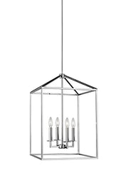 Generation Lighting 5115004EN-05 Perryton Four Light Hall / Foyer, Chrome Alternate Image.jpg