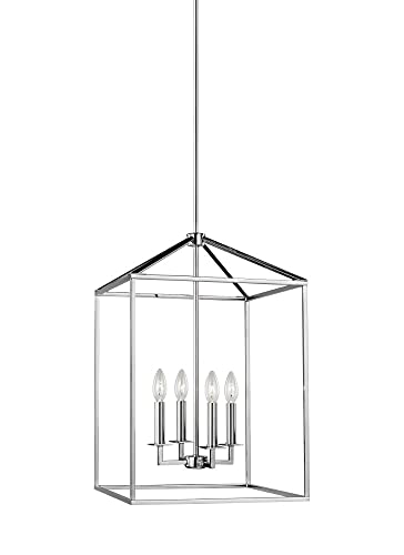 Generation Lighting 5115004EN-05 Perryton Four Light Hall / Foyer, Chrome Alternate Image.jpg