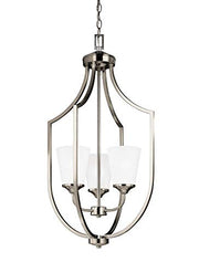 Generation Lighting 5224503EN3-962 Hanford Three Light Hall / Foyer Pendant, Brushed Nickel Alternate Image.jpg