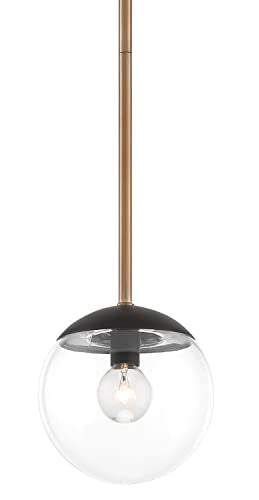George Kovacs P1501-416 Outer Limits One Light Mini Pendant, Painted Bronze W/Natural Brush Alternate Image.jpg