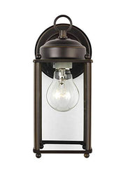 Generation Lighting 8593-71 New Castle One Light Outdoor Wall Lantern, Antique Bronze Alternate Image.jpg