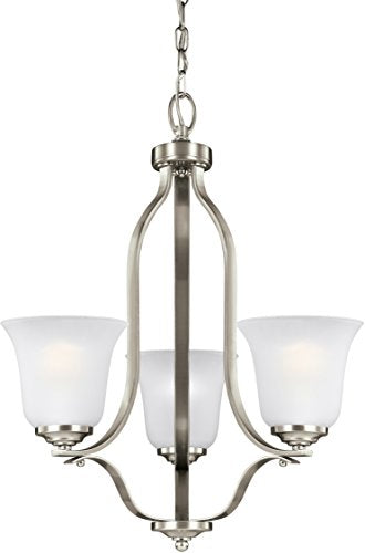 Generation Lighting 3139003-962 Emmons Three Light Chandelier, Brushed Nickel Alternate Image.jpg